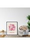 Signtouch Taylor Lyrics Music Canvas Wall Art Black Outer Frame 40x60 cm - 3