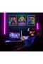 ALAYRA 3Pcs Cool Gaming Wall Art Retro Video Gamer Posters Pictures Colorful Neon Gamepad Canvas Painting Prints for Boys Room Kids Gamer Room Bedroom for Boys Home Decoration30X40 CM - 3