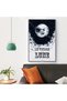 ALAYRA Pasesde A Trip to The Moon Poster Canvas Wall Art Living Room Posters for Bedroom Home Decorative ()20X30 CM - 3