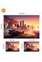 ALAYRA Sunset City Sports Car Road Scenery, Laptop Skin Sticker Decal,13.3 14 15 15.4 15.6 Inch - 2