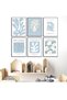 ALAYRA Blue Wall Art Poster Prints,Set of 12 Matisse Wall Decor for Dorm Bedroom,s, Maximalism Posters Wall Decorations (unframed 01, )20X25 CM - 5