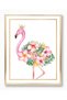 ALAYRA - Girls Room Wall Decor Art Prints - (UNFRAMED ) - Inspirational Wall Art, Motivational Quotes Posters for Girls, Teens, Tween, Women Office Bedroom, Dorm, Desk -Flamingo20X25 CM - 5