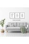 ALAYRA Wall Art Prints & Pictures for Living Room, Bedroom, Kitchen, Bathroom, Hallway and Stairs, Abstract Wall Art, Minimalistic Room Decor, Botanical Prints, Plant Poster, Set20X25 CM - 5