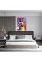 ALAYRA Basketball Stars LeBron Ja Kobe Bryant Stephen Curry Poster Canvas Art Bedroom Wall Decor Kids Room Decor Inspirational Gift (LeBron)45.7X30.5 CM - 2