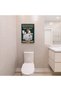ALAYRA Beagle Dog Quotes Bathroom Wall Decor Please Sit Yourself Vintage Puppy Poster Canvas Wall Art for Bath Modern Prints Toilet Decorative Painting Unframed ()61X40.6 CM - 2