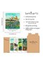 ALAYRA Wall Art Unframed Prints Giclee Art Paper Set of 4, Landscape Artwork, Modern Decoration Trees Beautiful Flowers Retro Famous Painting Giclee Prints Vincent Van Gogh Poster20X25 CM - 3