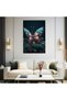 ALAYRA Peony Wall Art Pink Flower Canvas - Summer Peonies - Retro Plant Florlal Oil Paintings Poster - For Living Room Decor (Unframed,12 * )30.5X40.6 CM - 4
