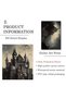 ALAYRA Vintage Castle Poster Dark Academia Victorian Gothic Castle Wall Art Vintage Gothic Posters Gothic Moon Poster Moody Castle Wall Art Dark Mysterious Art Prints for40.6X61 CM - 4