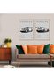 ALAYRA Car Posters Modern Canvas Wall Art For Men Boys Room Decor Black and White Sport Car Art Poster Prints Bedroom Livingroom Aesthetics Decoration (Grey 01 Unframed 12x18x2)30X45 CM - 3