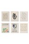 ALAYRA Beige Matisse Wall Art Posters for Room Decor Aesthetic, Minimalist Retro Room Decor, Cute Wall Art Prints for Girs Dorm Aesthetic Decor Unframed, , Set of 630X40 CM - 5