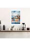 ALAYRA Copenhagen Colourful Winter City Scene Posters Unique Scandinavian Houses Place To Travel Winter Snow Nuremberg Germany Snow Canvas Prints For Home Bedroom Dorm Wall Decor30.5X40.6 CM - 3