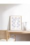 ALAYRA Danish Pastel Decor, Purple Aesthetic Wall Art, Cute Room Posters, Danish Pastel Prints (Unframed, )30.5X40.6 CM - 3