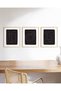 ALAYRA Black and White Posters for Room Aesthetic Set of 3 - Line Art Wall Decor, One Line Art Print, Black and White Abstract Art, Minimalist Wall Art, Black and White Prints30X40 CM - 4