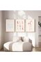 ALAYRA Pink Cowgirl Wall Art Set of 3 Coquette Bow Canvas Wall Decor Art Preppy Aesthetic Pictures Blue Coastal Cowgirls Wall Art Trendy Girly Boots Poster Bow Prints for Living30X40 CM - 5