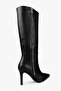 Women's Carney Black Leather Boots - 3