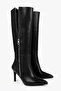 Women's Carney Black Leather Boots