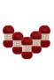 5 Pieces Baby Best Anti-Pilling Bamboo Blend 106 Dark Red - 100 Gr. 240 Meters.