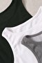 Single Color 1 Set Sleeveless No Pocket Fleece Bottom Top Pajama Set - 7