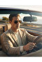 Phedra Gold Brown Metal Sunglasses - 6