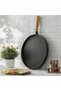 Double Sided Pancake Pan 34 cm Black/Silver