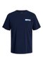 Jack & Jones Men's Crew Neck T-Shirt with Text Print 12233999