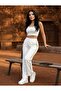 Unisex Two-Thread Elastic Waist Oversized Wide-Leg Baggy Sweatpants