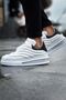 Sollıevo Rx Transparent Sole Lace-Up Men's Sneaker White Black - 3