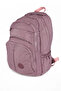 Klinkır School Bag with Laptop Slot, Waterproof Lined High School Middle School Bag, Dried Rose - 3