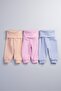 3-Piece Set High Waist Newborn and Baby Tights