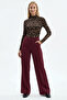 Wide Leg High Waist Pocket Woven Trousers