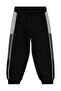 Striped Tracksuit Bottoms for Ages 10-13 - Black 10-11 Years Old