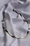 Steel Silver Italian Chain Necklace (40 5 CM) -No Darkening- - 5