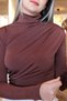 Women's Shirring Detailed Stand Collar Sandy Blouse