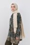 Patterned Cotton Naia Lyocell Shawl Cream
