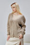 Women's Knitwear Cardigan Stoned Standard Size Mink - 4