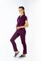 Plum U-Flex Lycra Nurse Doctor Jersey Surgical Suit