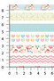 Set of 6 50x50 cm 100% Cotton Patchwork Fabric – For Sewing and Handicrafts - 5