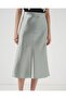 15806 Satin Skirt - Çağla - 2