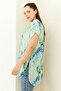 GREEN PATTERNED THIN TUNIC - 5