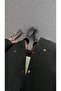 Women's Velvet Collar Quilted Lined Coat - 4