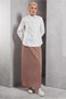 Elastic Waist Track Suit Skirt 60630 - 4