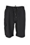 Men's Swim Shorts with Pockets, Cotton, Water Repellent Lining, Black Bs-225 - 2