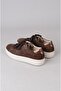 Seç 2571 Genuine Leather Sneakers Shoes Brown Suede - 5