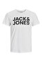 Jack jones men's crew neck t-shirt with text 12151955 - 6