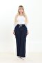 ELASTIC BOWL LEG PANTS