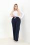 ELASTIC BOWL LEG PANTS - 2