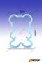 7-Piece Valentine's Day Cookie Mold Set – Heart & Teddy Bear Shaped - Valentine Cookie Mold - 6