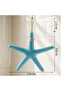 Starfish Hanging Wall Decor Coastal Themed Hanging Ornament for Home, Bathroom - 2