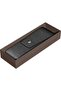 Wizdesign Toscana Genuine Leather Double Pen Holder with Black Cover - 8