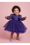 POINTED TOWEL GIRL'S PARTY DRESS - 3